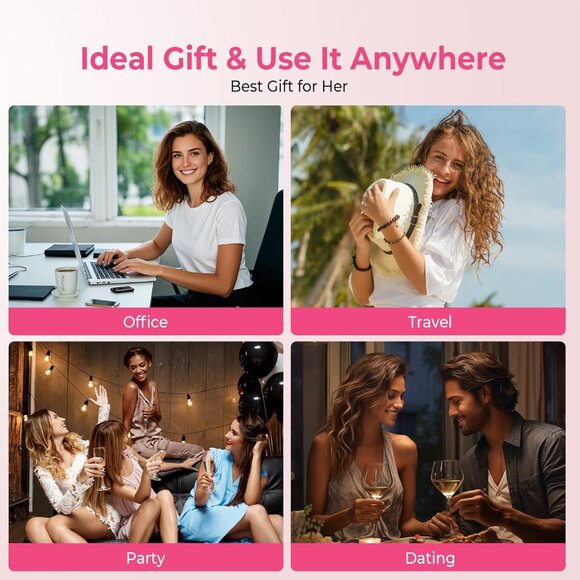 Travel Curling Iron, 2 in 1 Dual Voltage (110V-240V) 1.25 Inch Hair Curler - Picture 8 of 8